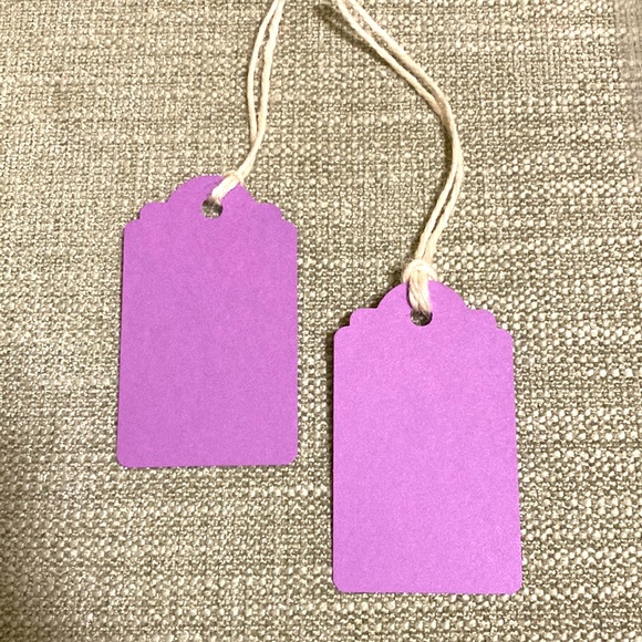 💜 Purple Tags 💜 - Picture 1 of 3